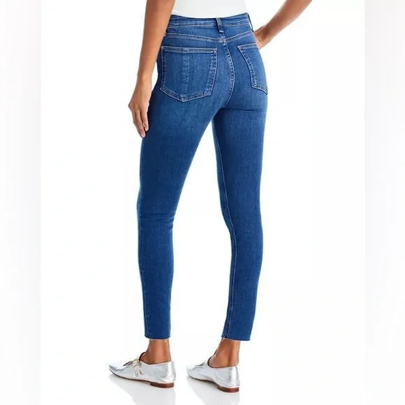 Rag & Bone Nina High Rise Ankle Skinny Jeans in Jasper Size 27 - Picture 2 of 12